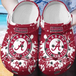 Alabama Crimson Tide Clog Shoes, Water Shoes - Gift for Men Women Fans - Gift for Men Women Fans