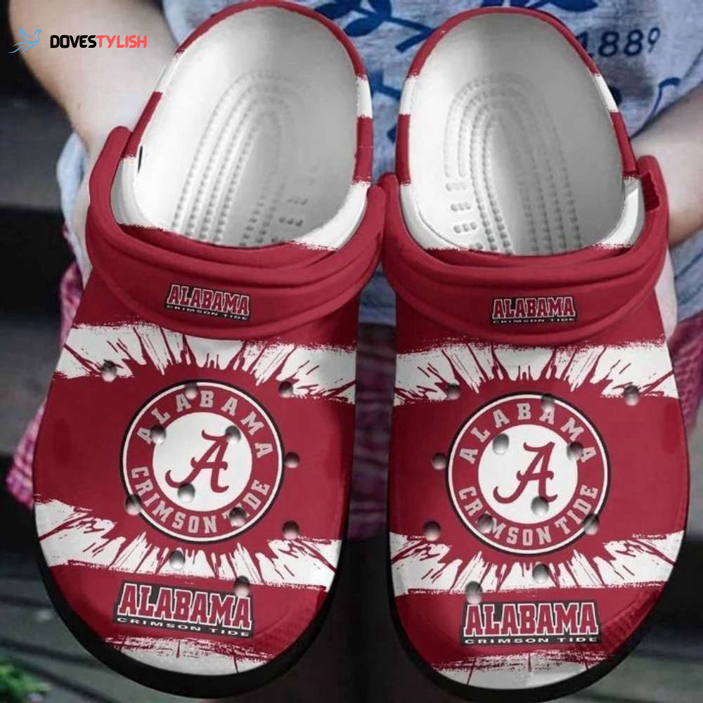 Alabama Crimson Tide SEC NCAAF Teams Rubber Clogs Shoes Clogs Unisex Footwear Alabama Crimson Tide SEC NCAAF Teams Rubber Clogs Shoes Clogs Unisex Footwear