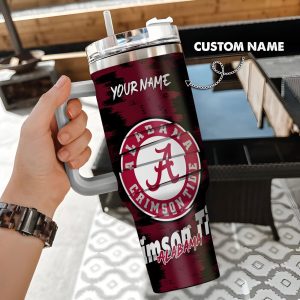 Alabama Crimson Tide Stanley Tumbler – Gift for Fan Men Women