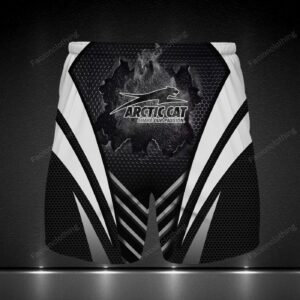Arctic Cat Personalized Fashion Men Hawaiian Shorts Pant