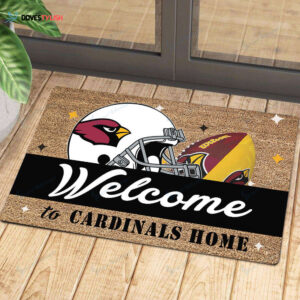 Arizona Cardinals Doormat Home Decor 2024 2025 26
