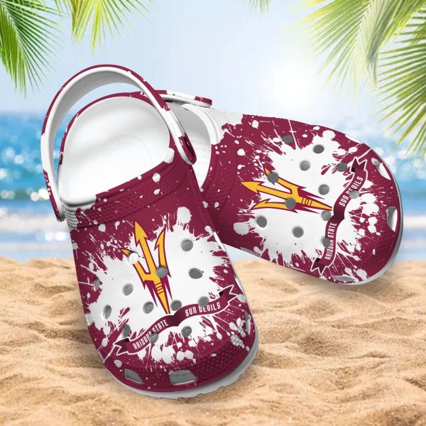 Arizona State Sun Devils Clog Shoes, Water Shoes – Gift for Men Women Fans – Gift for Men Women Fans