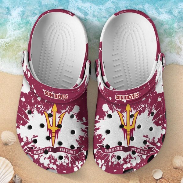 Arizona State Sun Devils Clog Shoes, Water Shoes – Gift for Men Women Fans – Gift for Men Women Fans