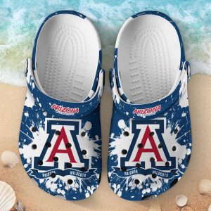 Arizona Wildcats Clog Shoes, Water Shoes – Gift for Men Women Fans – Gift for Men Women Fans