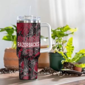 Arkansas Razorbacks NCAA Hun Gift for Fans Personalized S Gift for Fans Gift for Fans 40oz Gift for Fans 3