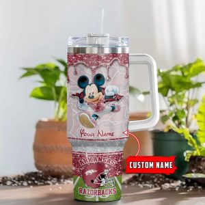 Arkansas Razorbacks NCAA S Gift for Fans Personalized S Gift for Fans  Gift for Fans 40oz  Gift for Fans
