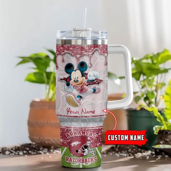 Arkansas Razorbacks NCAA S Gift for Fans Personalized S Gift for Fans  Gift for Fans 40oz  Gift for Fans