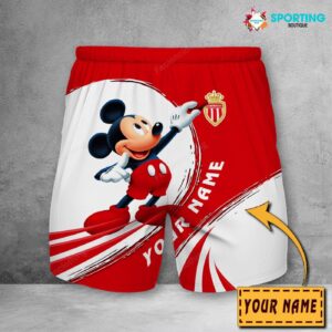 AS Monaco Personalized Fashion Men Hawaiian Shorts Pant