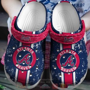 Atlanta Braves Clogs Crocband Shoes – Gift for Men Women Fans – Gift for Men Women Fans