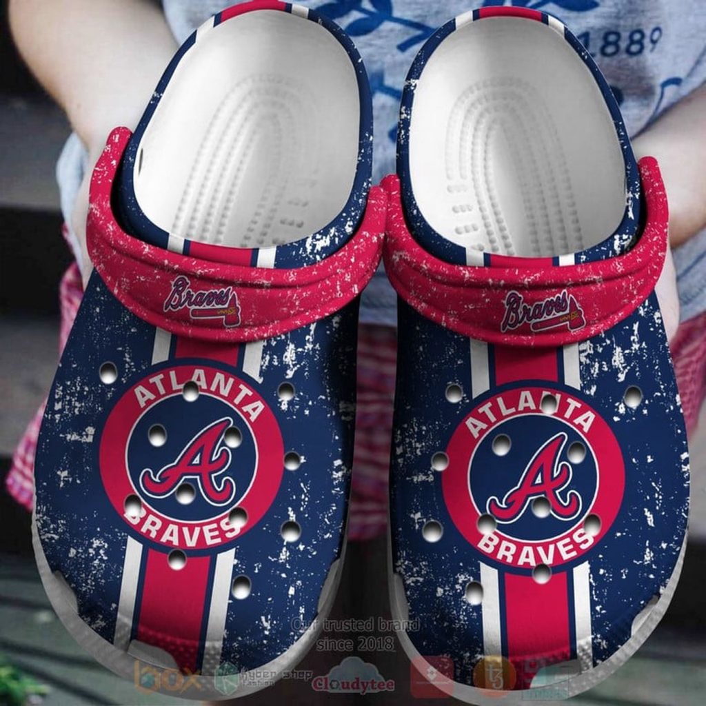 Atlanta Braves Clogs Crocband Shoes – Gift for Men Women Fans – Gift for Men Women Fans