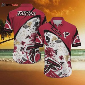 Atlanta Falcons NFL Beach Aloha Pattern Hawaiian Shirt