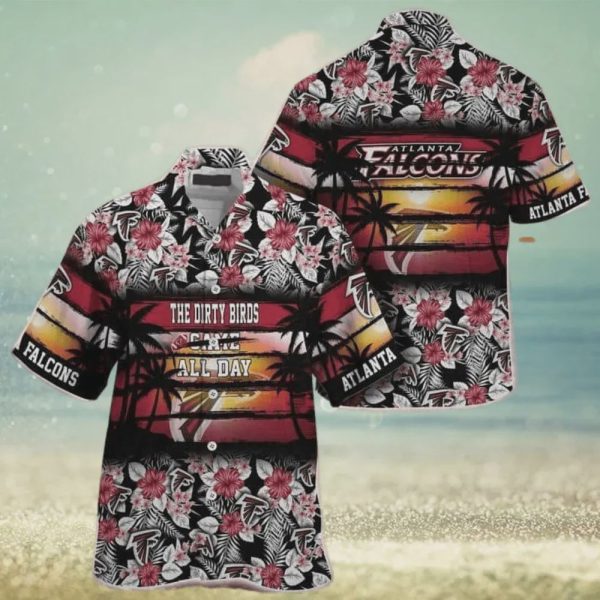 Atlanta Falcons NFL The Dirty Birds Came All Day Hawaiian Shirt