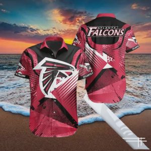 Atlanta Falcons NFL Vacation Summer Pattern Hawaiian Shirt 3
