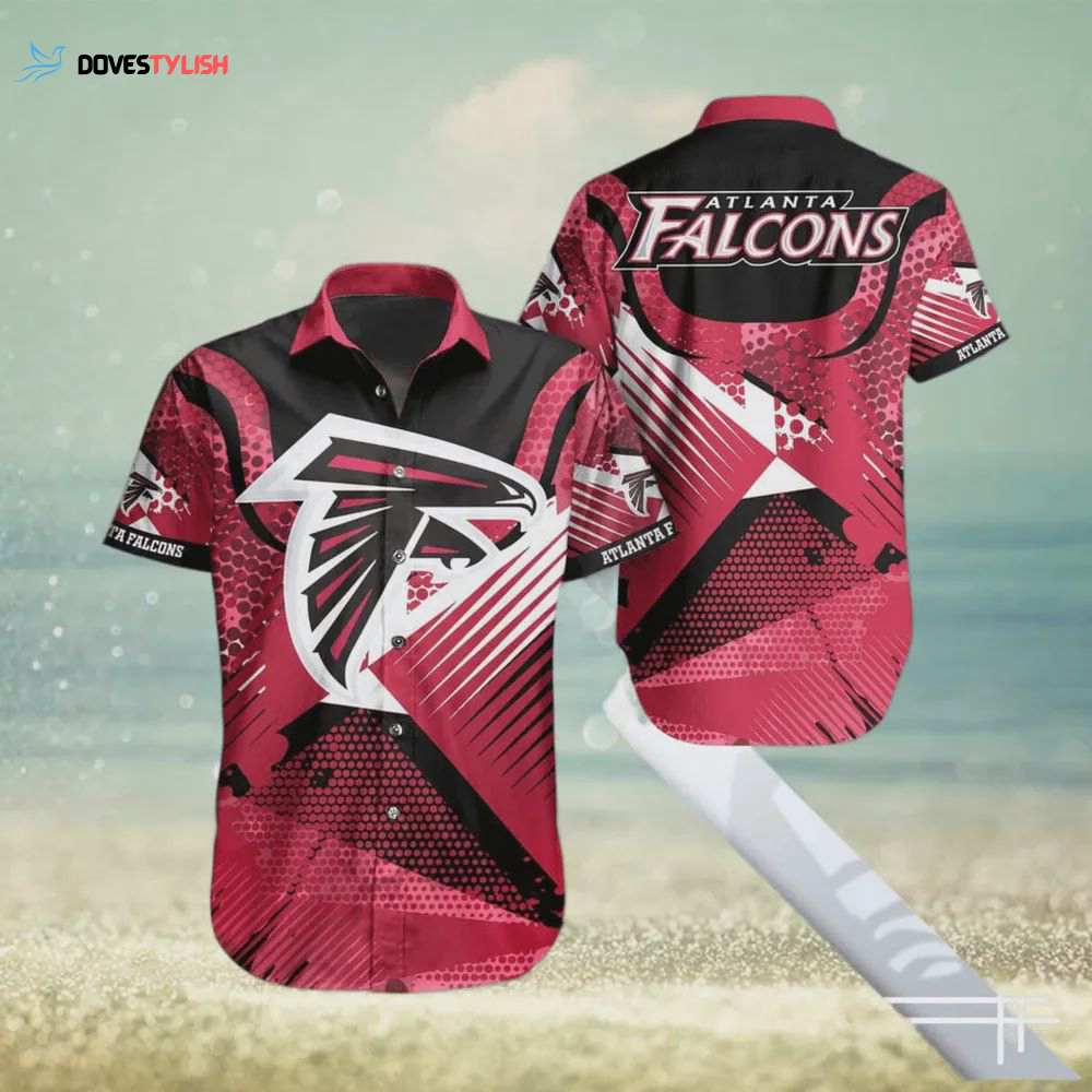 Atlanta Falcons NFL Vacation Summer Pattern Hawaiian Shirt Atlanta Falcons NFL Vacation Summer Pattern Hawaiian Shirt