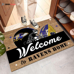 Baltimore Ravens Doormat Home Decor 2024 2025 26