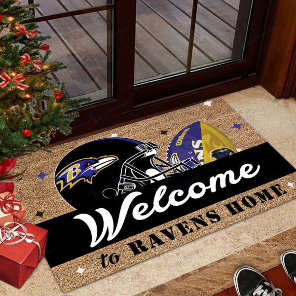 Baltimore Ravens Doormat Home Decor 2024 2025 26