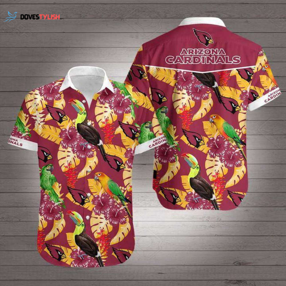 Beach Shirt NFL Arizona Cardinals Hawaiian Shirt For Fans Beach Shirt NFL Arizona Cardinals Hawaiian Shirt For Fans
