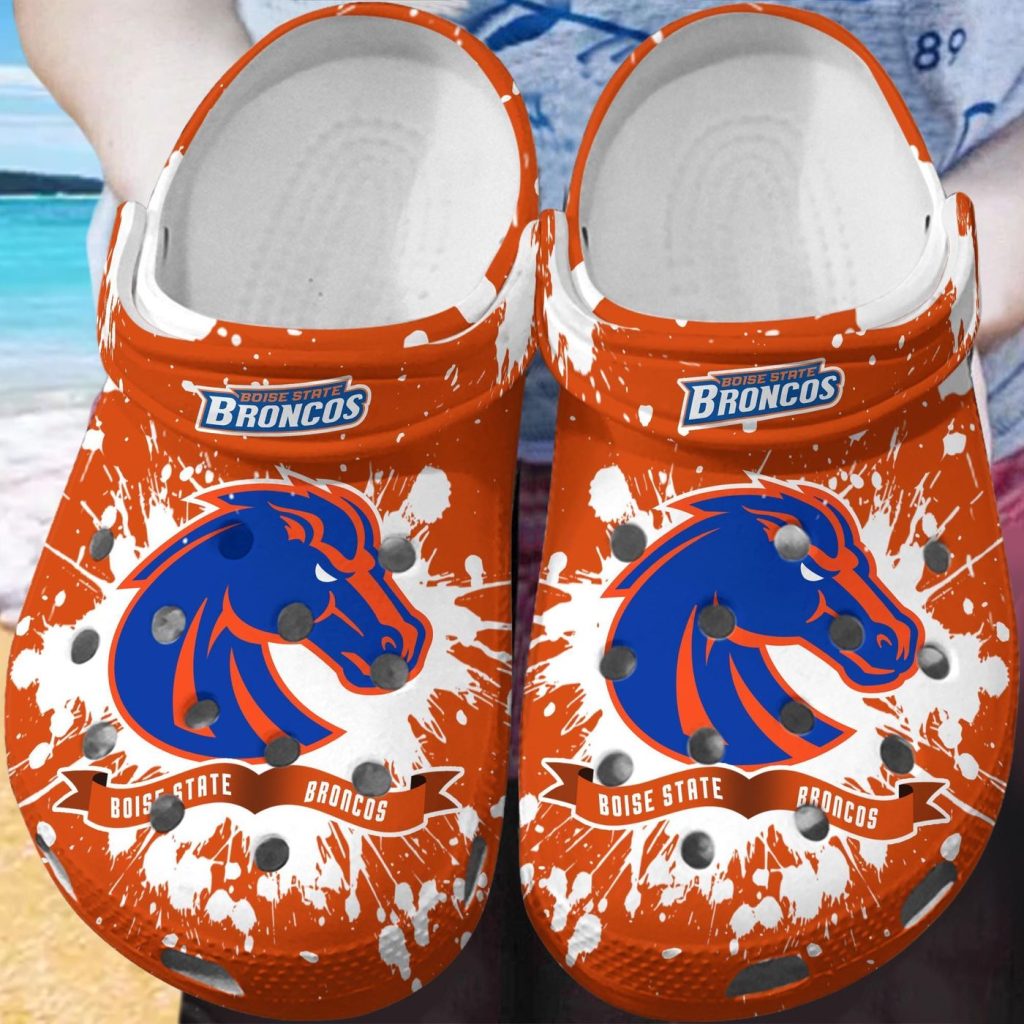 Boise State Broncos Clog Shoes, Water Shoes – Gift for Men Women Fans – Gift for Men Women Fans