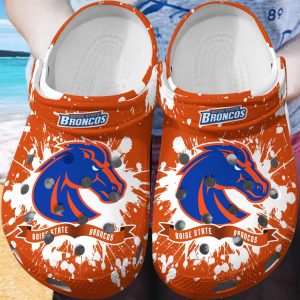 Boise State Broncos Clog Shoes, Water Shoes – Gift for Men Women Fans – Gift for Men Women Fans