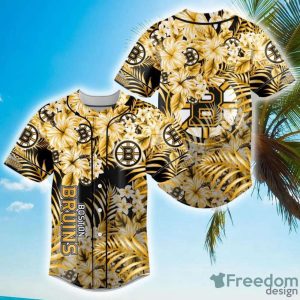 Boston Bruins Baseball Jersey Custom For Fans