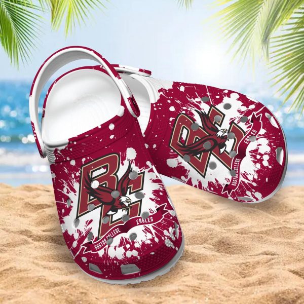 Boston College Eagles Clog Shoes, Water Shoes – Gift for Men Women Fans – Gift for Men Women Fans