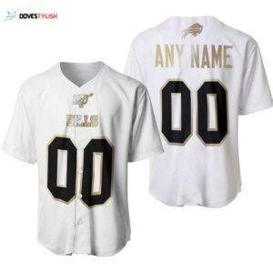 Buffalo Bills 100th Season Golden Edition Jersey Perfect Gift for Fans