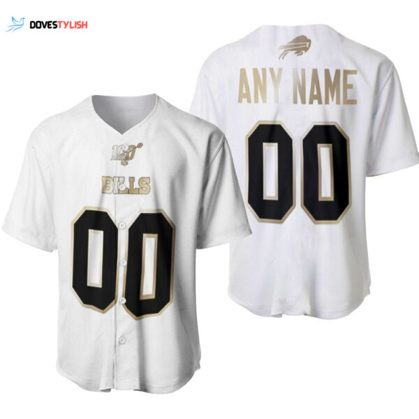 Buffalo Bills 100th Season Golden Edition Jersey Perfect Gift for Fans