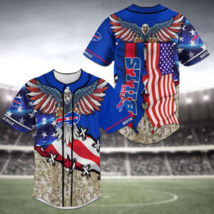 Buffalo Bills Baseball Jersey Authentic Team Gear for Fans