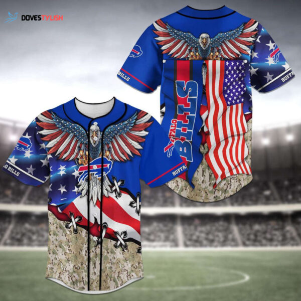 Buffalo Bills Baseball Jersey Authentic Team Gear for Fans