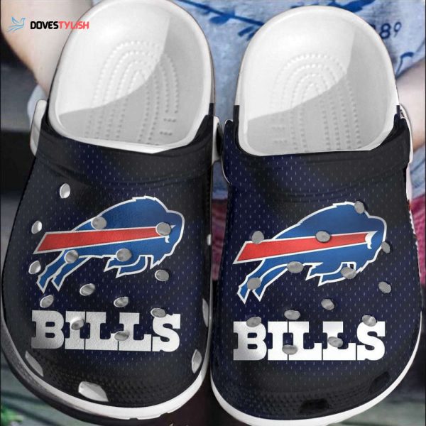 Buffalo Bills Clogs Clog , Buffalo Bills Clogs For Fan, Clogs 3D, NFL Clogs, NFL Clog, NFL Crocband, Nfl Unisex Clogs