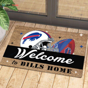 Buffalo Bills Doormat Home Decor 2024 2025 26