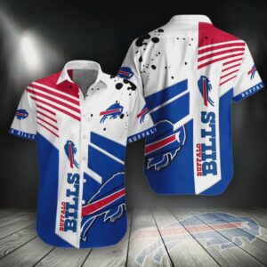Buffalo Bills NFL Sport Pattern Hawaiian Shirt Unisex Gift Tee 2024