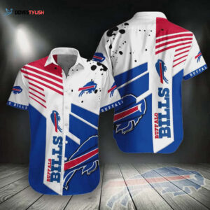 Buffalo Bills NFL Sport Pattern Hawaiian Shirt Unisex Gift Tee 2024