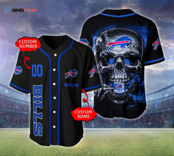 Custom Buffalo Bills Baseball Jersey Personalize Your Game Day Look!