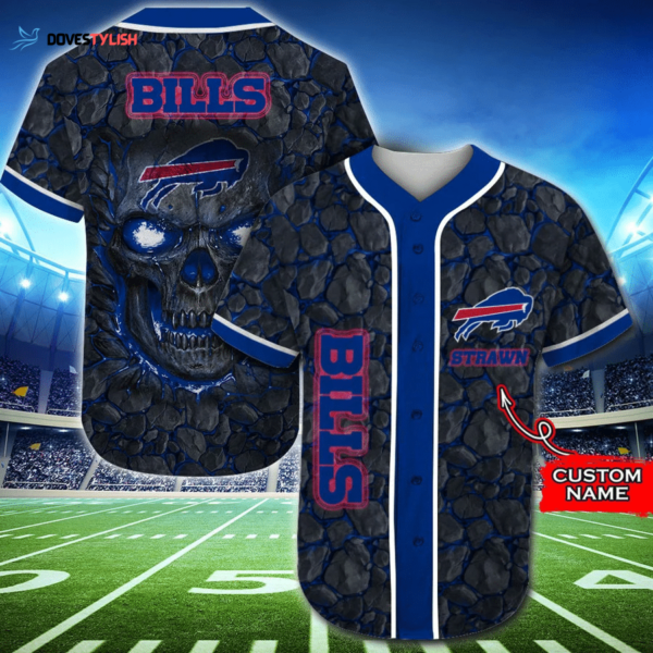 Custom Buffalo Bills Baseball Jersey – Personalized Fan Gear