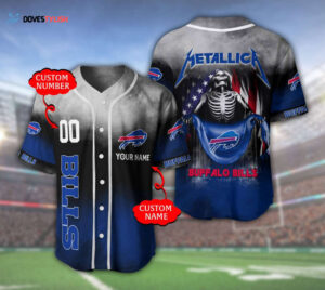 Custom Buffalo Bills Baseball Jersey – Personalized Fan Gear