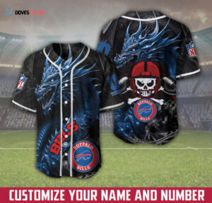 Custom Buffalo Bills Baseball Jersey Personalized Fan Gear Shop Now!