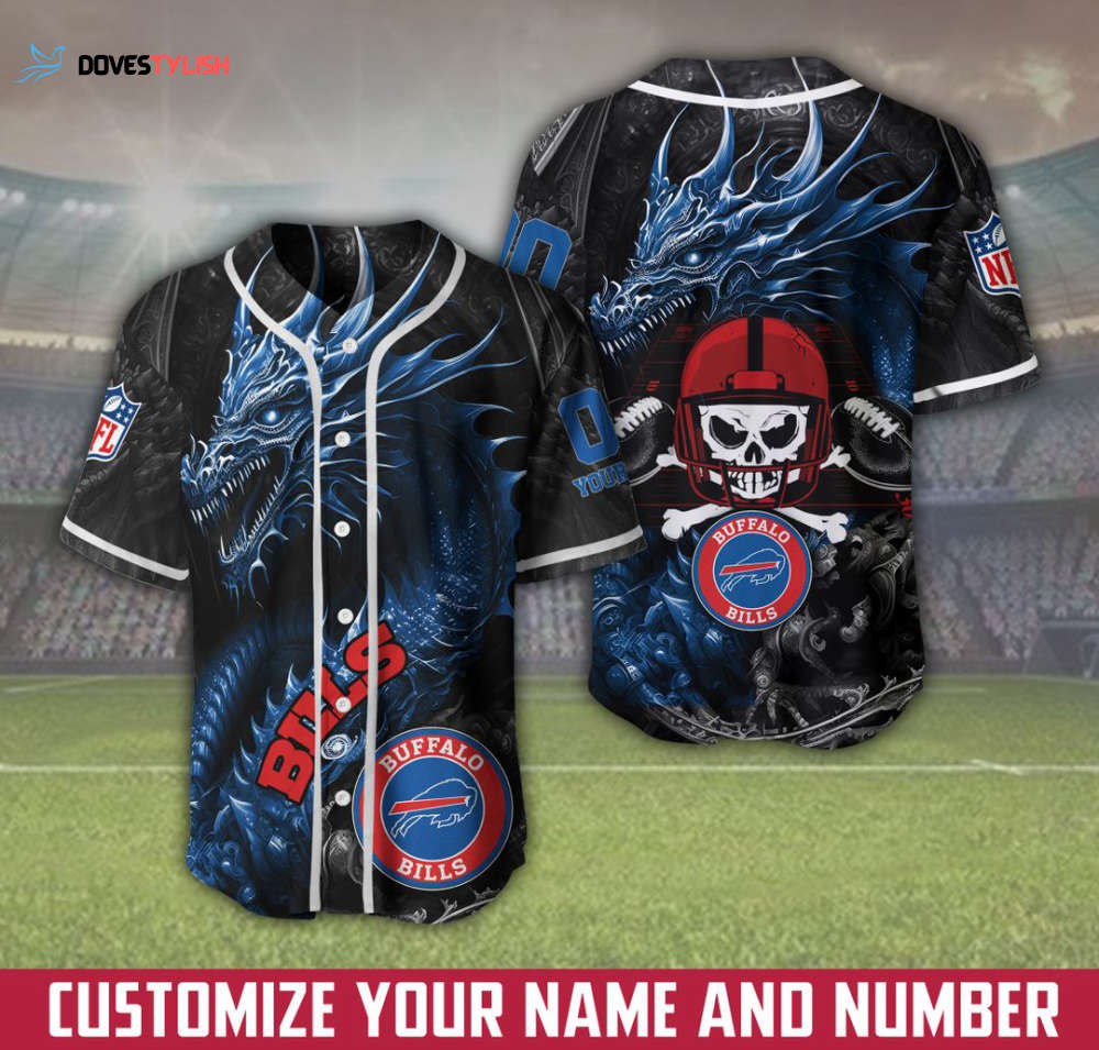 Custom Buffalo Bills Baseball Jersey Personalized Fan Gear Shop Now! Custom Buffalo Bills Baseball Jersey Personalized Fan Gear Shop Now!