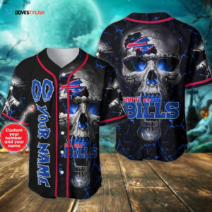 Customized Buffalo Bills Baseball Jersey - Personalized Fan Apparel
