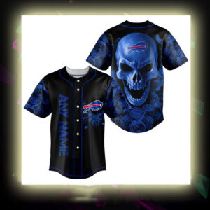 Custom Buffalo Bills Baseball Jersey Personalized Fan Gear