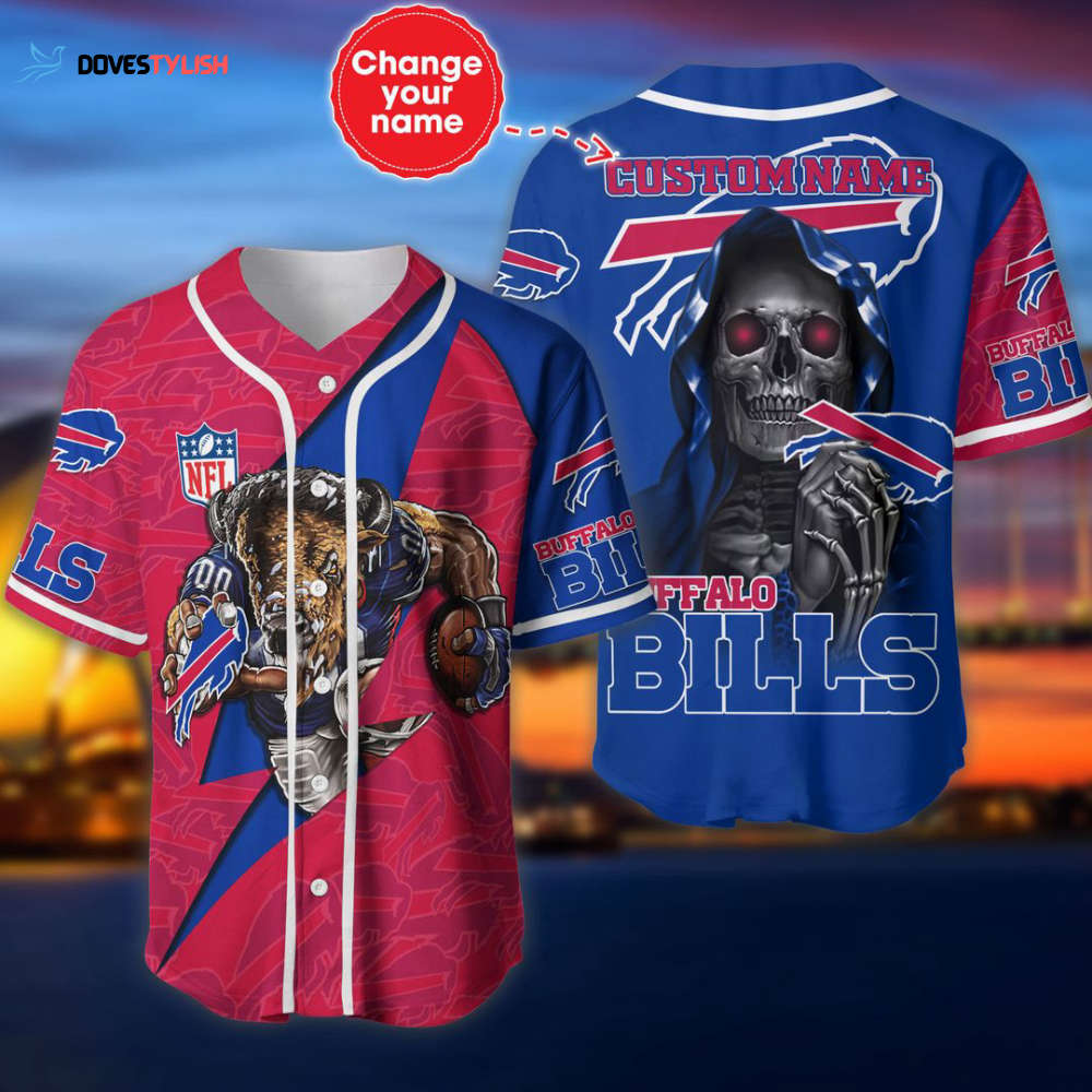 Custom Buffalo Bills Baseball Jersey – Personalized Sports Apparel Custom Buffalo Bills Baseball Jersey – Personalized Sports Apparel