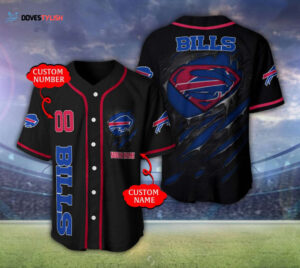 Custom Buffalo Bills Baseball Jersey – Personalize Your Team Spirit