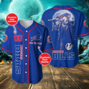 Custom Buffalo Bills Baseball Jersey Perfect Gift for Men & Dad