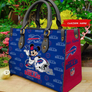 Buffalo Bills – PERSONALIZED Women Bag and Women Wallet ComboDisney Bag and Wallet Disney Bag and Wallet