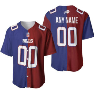 Custom Buffalo Bills Vapor Limited Two Tone Jersey – Perfect Gift for Bills Fans