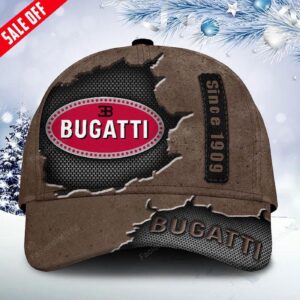 Bugatti Personalized Cap For Fan – 3D Hat Men Gift