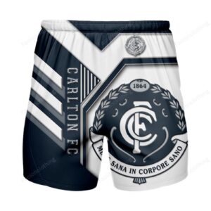 Carlton Football Club Personalized Fashion Men Hawaiian Shorts Pant
