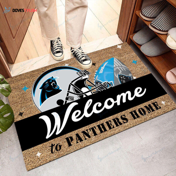 Carolina Panthers Doormat Home Decor 2024 2025 26