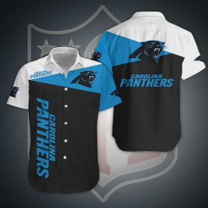 Carolina Panthers NFL Design Summer Hawaiian Shirt