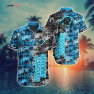 Carolina Panthers NFL Flower Gift For Summer Hawaiian Shirt